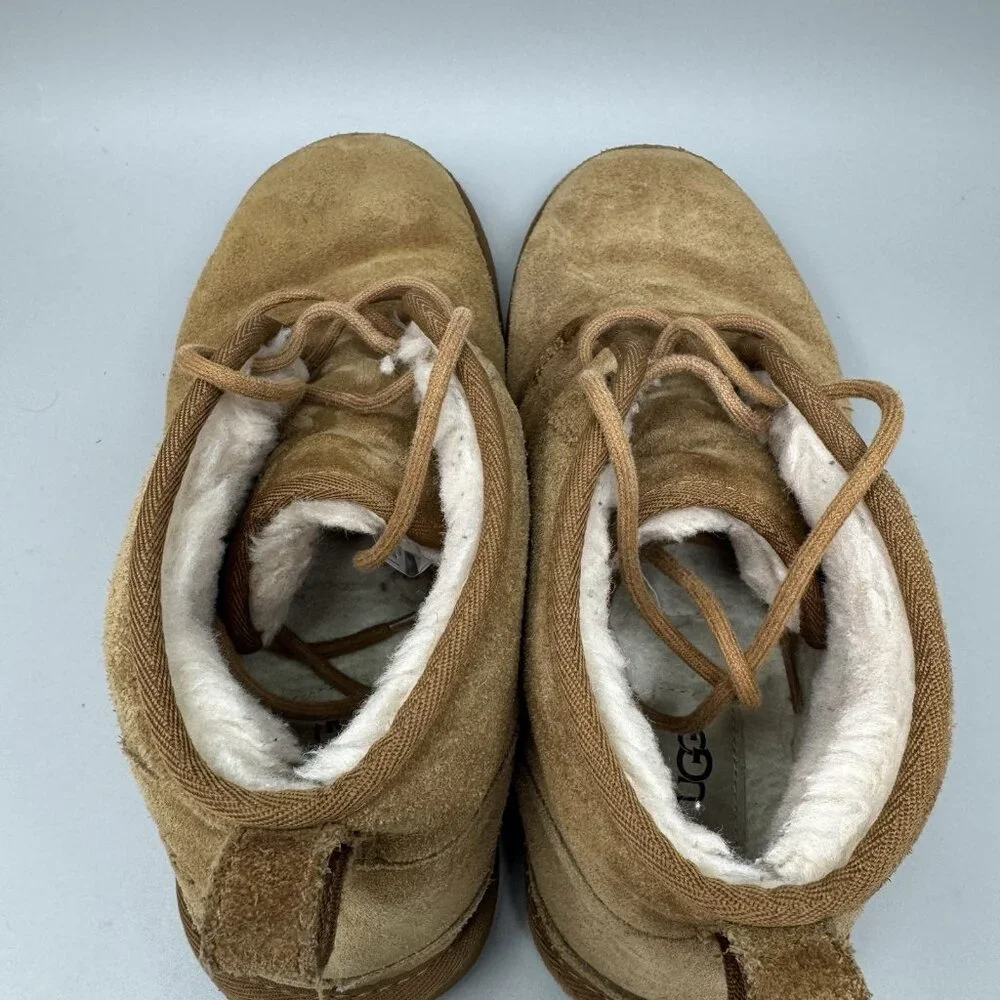 UGG Neumel 3236 Chukka Ankle Boots Chestnut Suede Men's Size 11 Warm Lined
